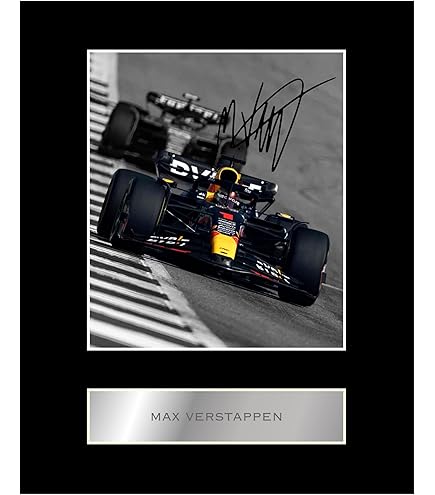 Amazon.com: HWC Trading Max Verstappen Formula 1 Gifts Printed
